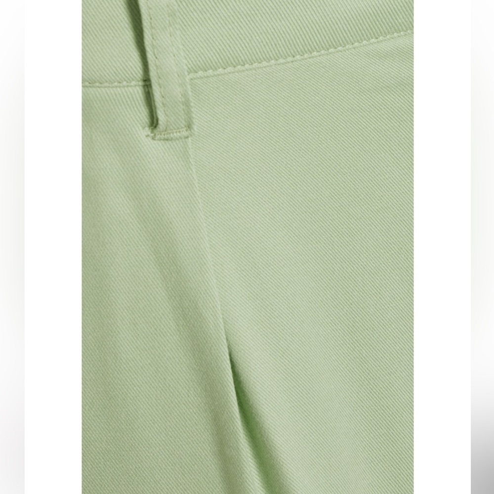 Alice + Olivia Light Green Wide Leg Cargo Pants - Picture 8 of 9